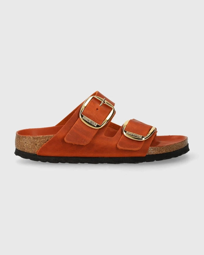 Kadın Deri Düz Tabanlı Birkenstock Terlik