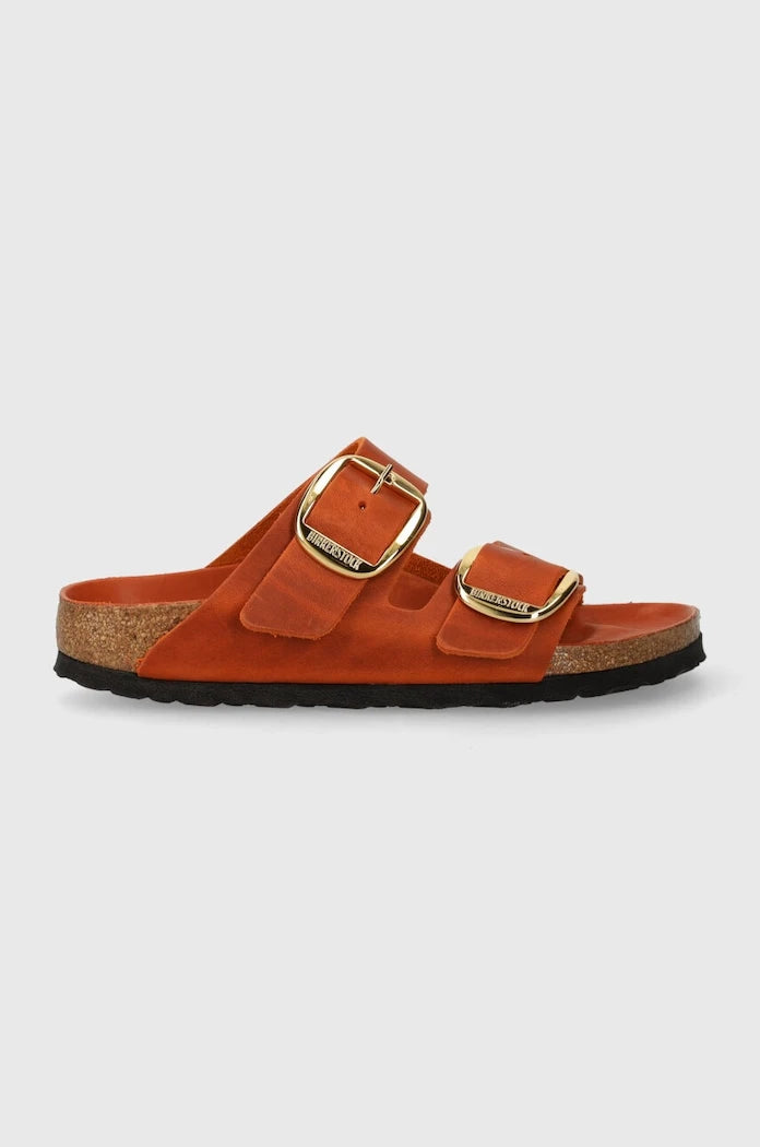 Kadın Deri Düz Tabanlı Birkenstock Terlik