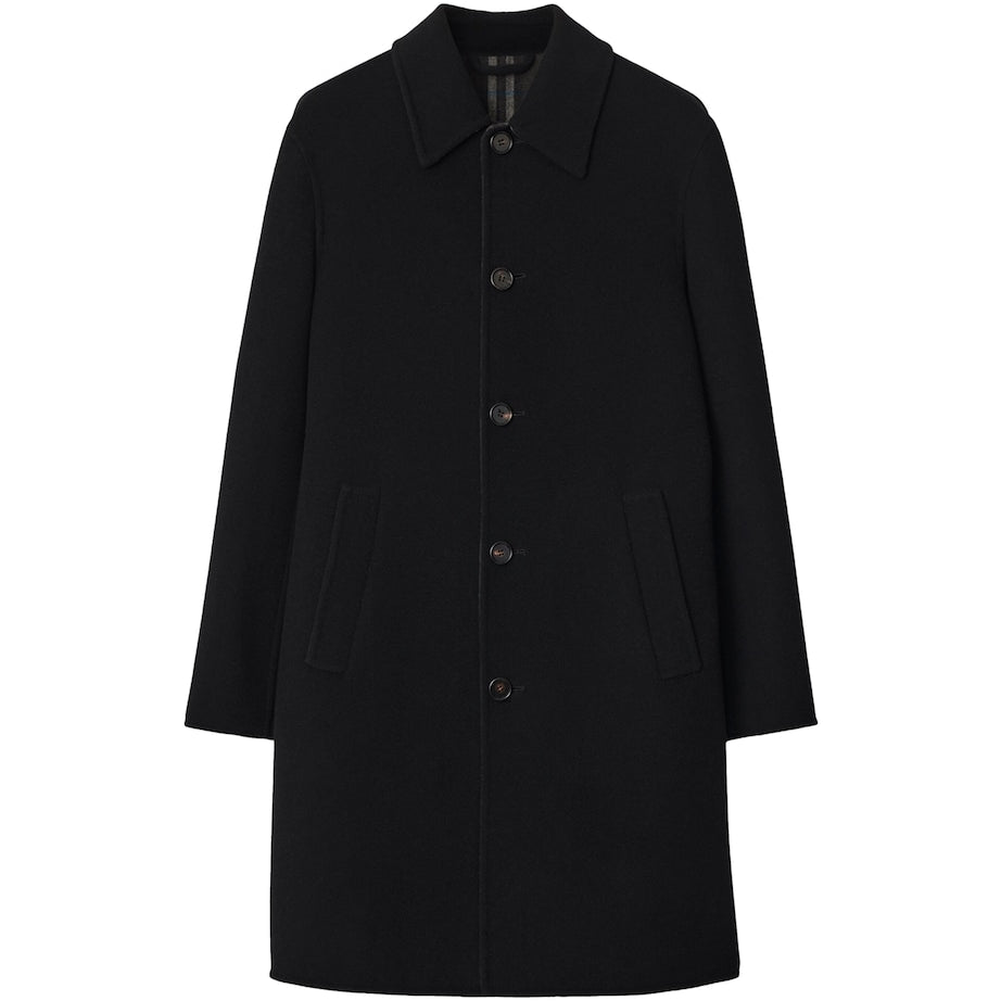 Burberry Wool Mid-Length Car Coat