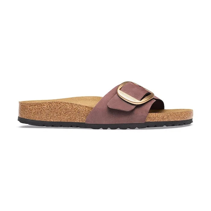 Birkenstock Kadın Nubuk Madrid Big Buckle Nubuk Deri Terlik