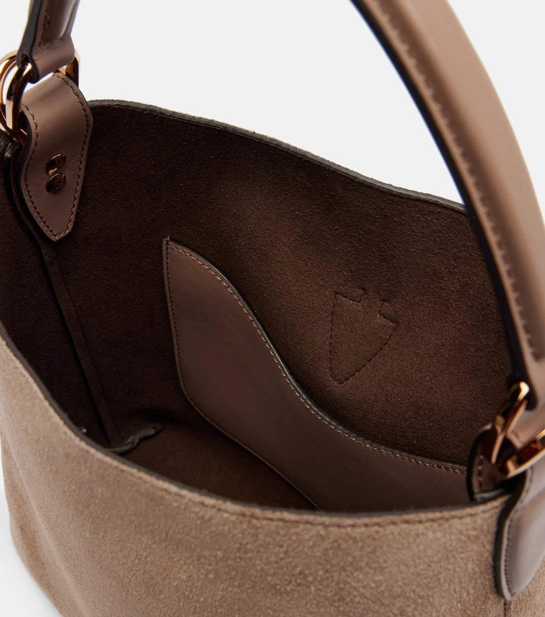Tod's - حقيبة توتس "تي تايم لس" من الشامواه