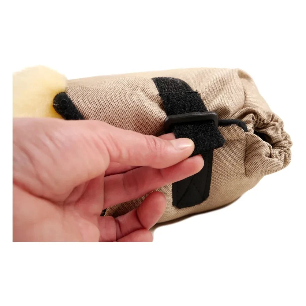 Kaiser - Double Sheepskin Hand Warmer  | Black