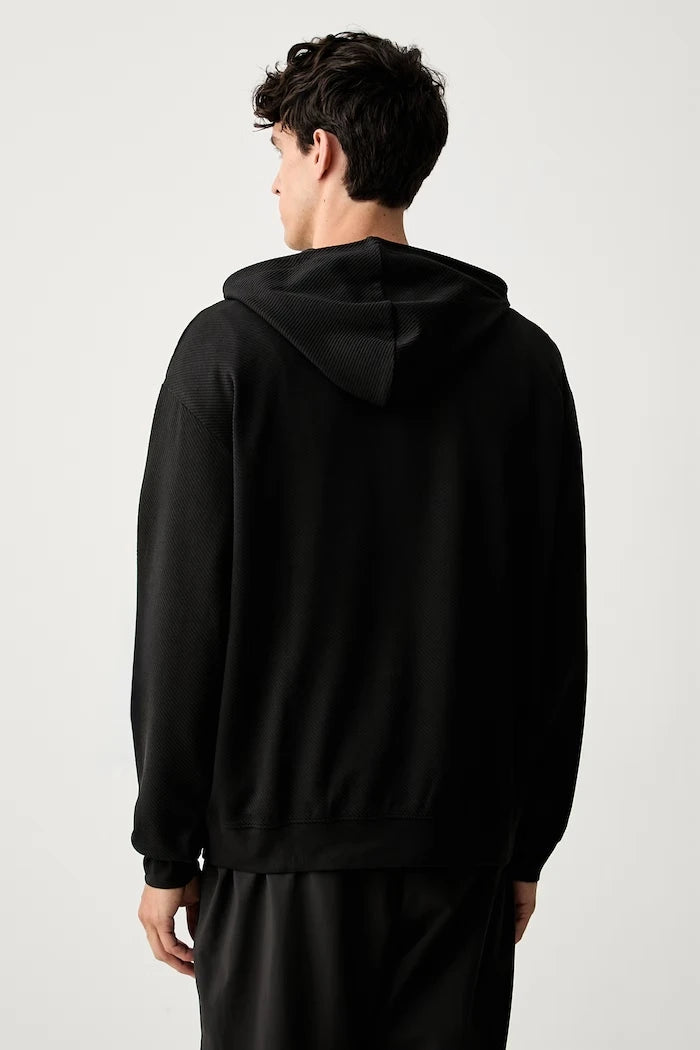 Puma erkek kapüşonlu pamuklu sweatshirt Essentials Elevated