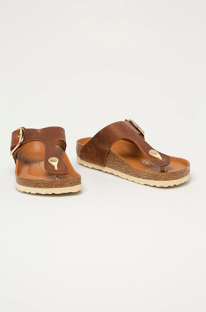 Кожени джапанки Birkenstock Gizeh Big Buckle