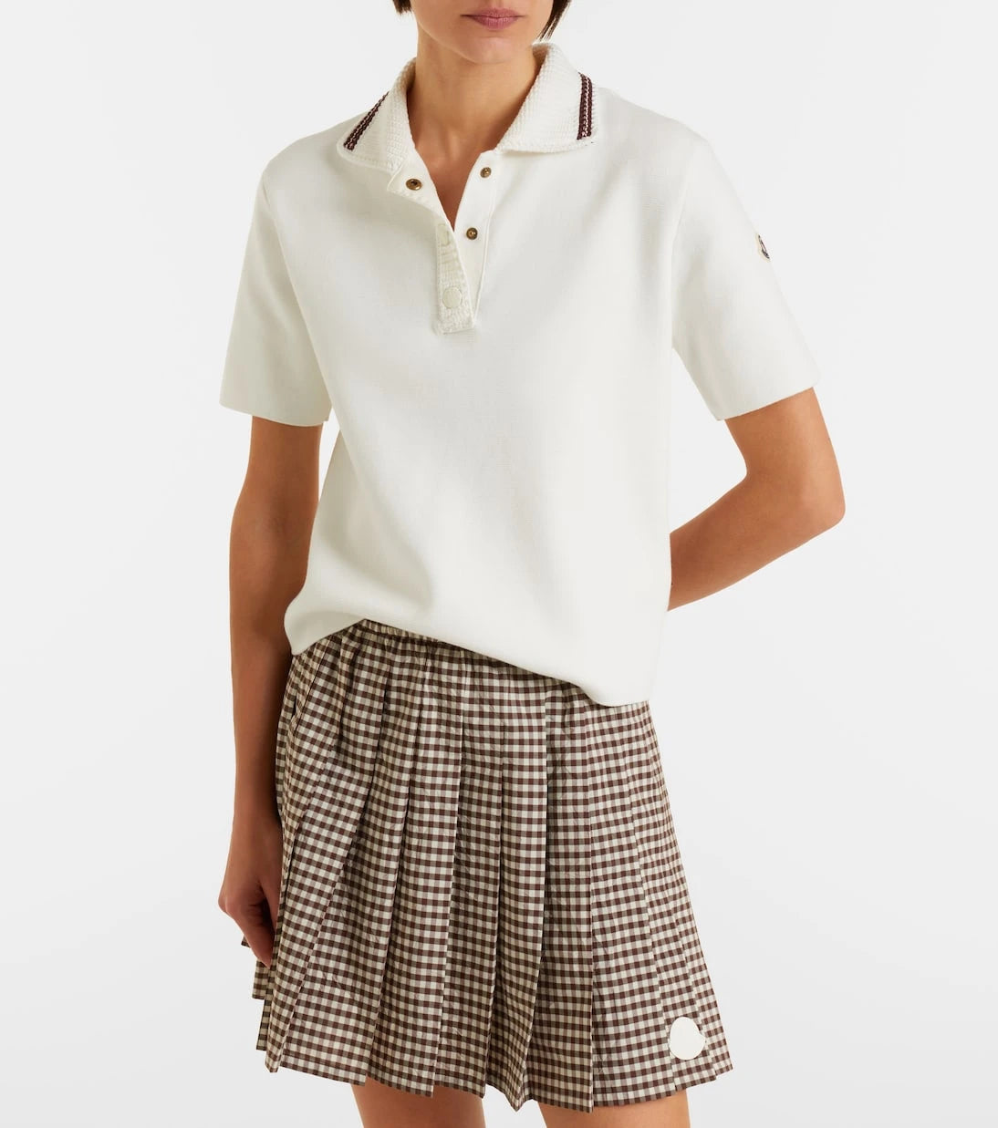 Moncler - Cotton polo shirt