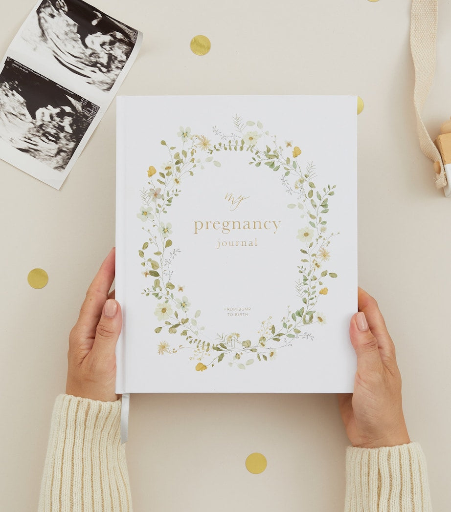 Blush and Gold My Pregnancy Journal