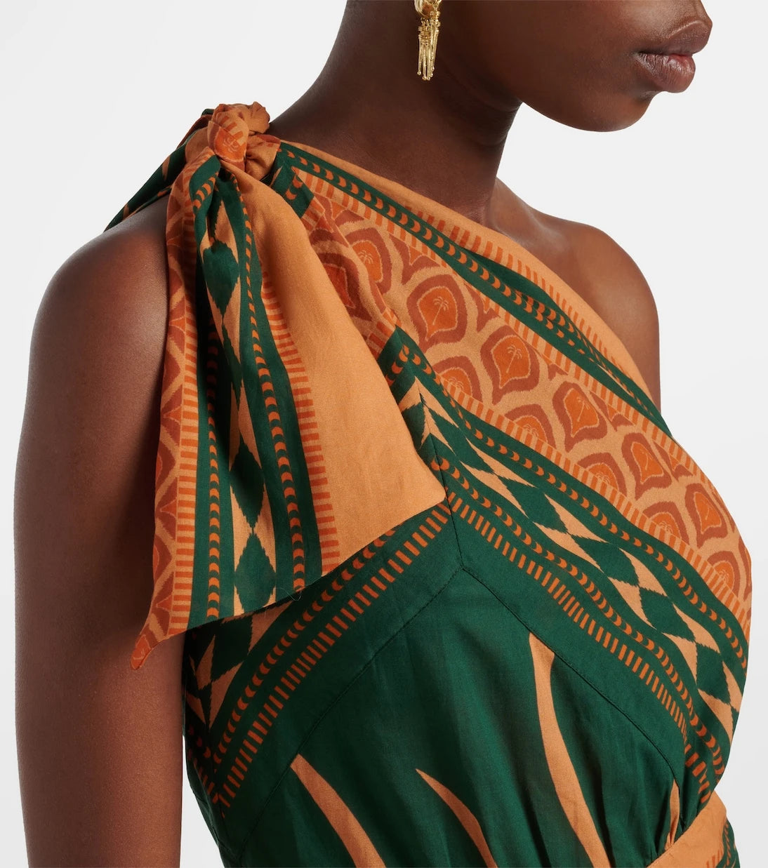 Johanna Ortiz - Embracing Courage cotton wrap dress