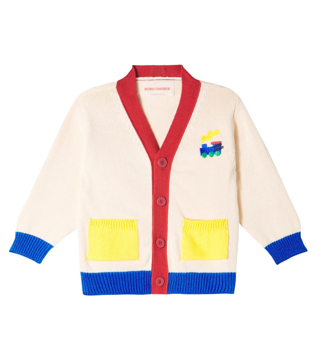 Bobo Choses - Baby Bobo Choo Choo cotton cardigan