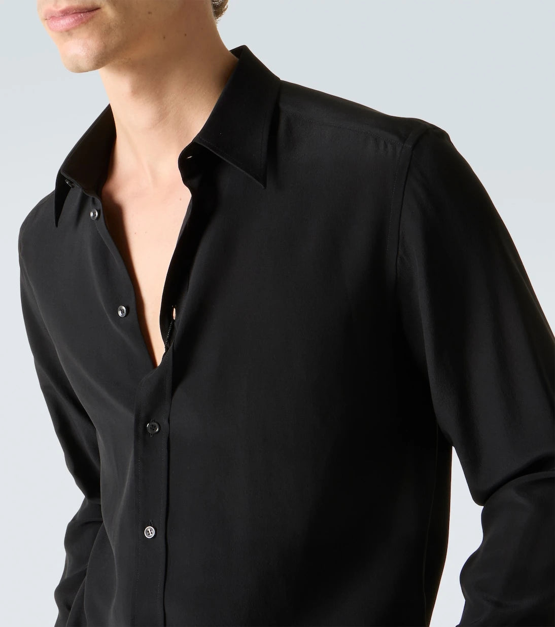 Dolce&Gabbana - Silk crêpe de chine shirt