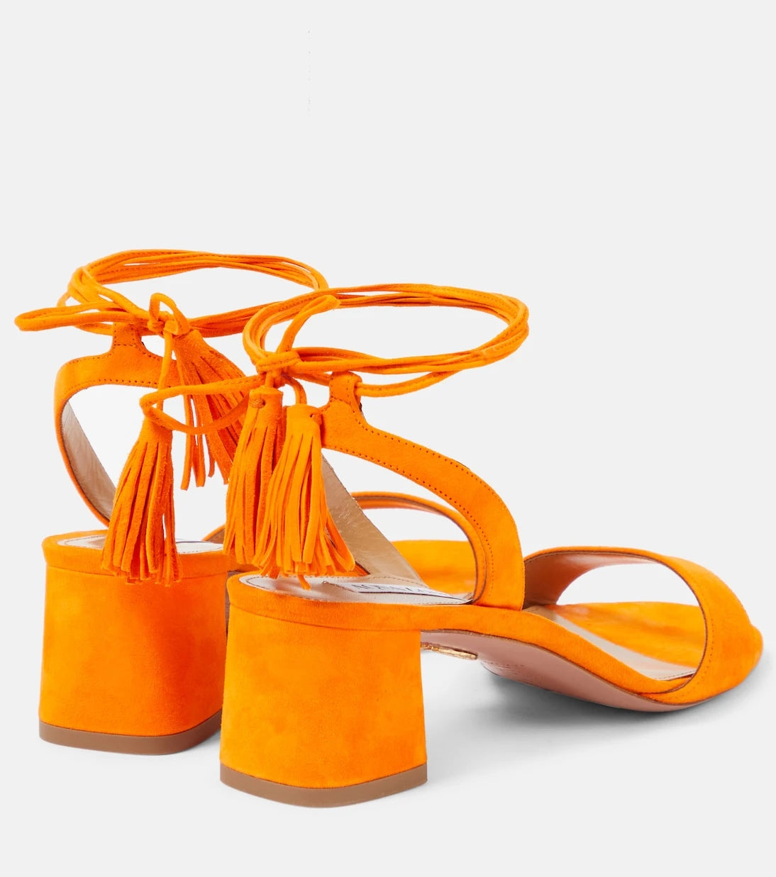 Aquazzura - Alu tasseled suede sandals