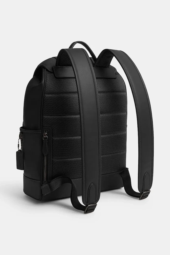 Кожена раница Coach League Flap Backpack