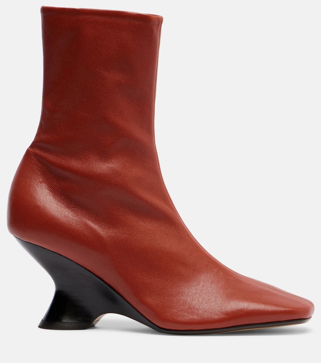 Dries Van Noten - 75 leather ankle boots
