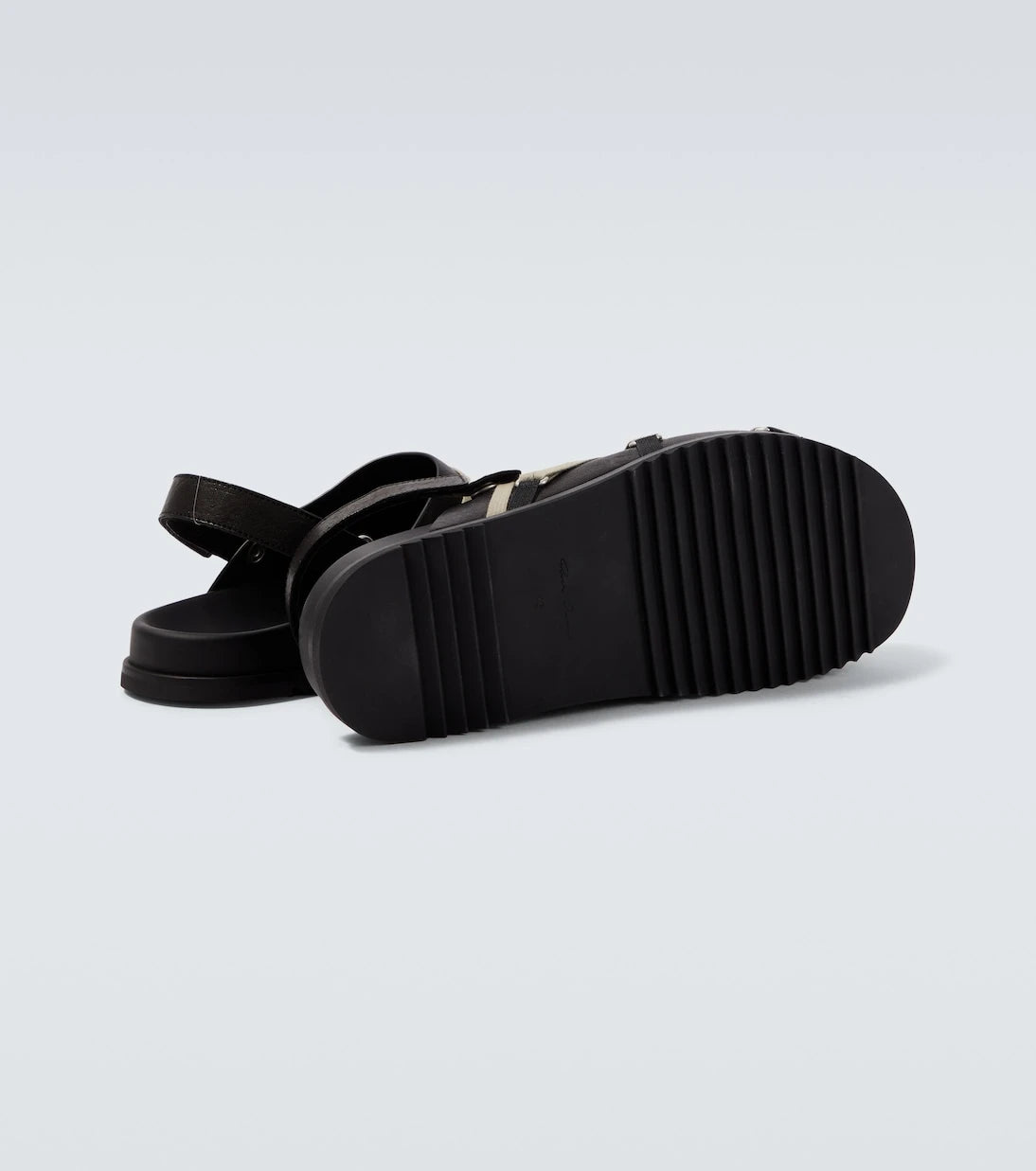 Rick Owens - Megalace leather mules