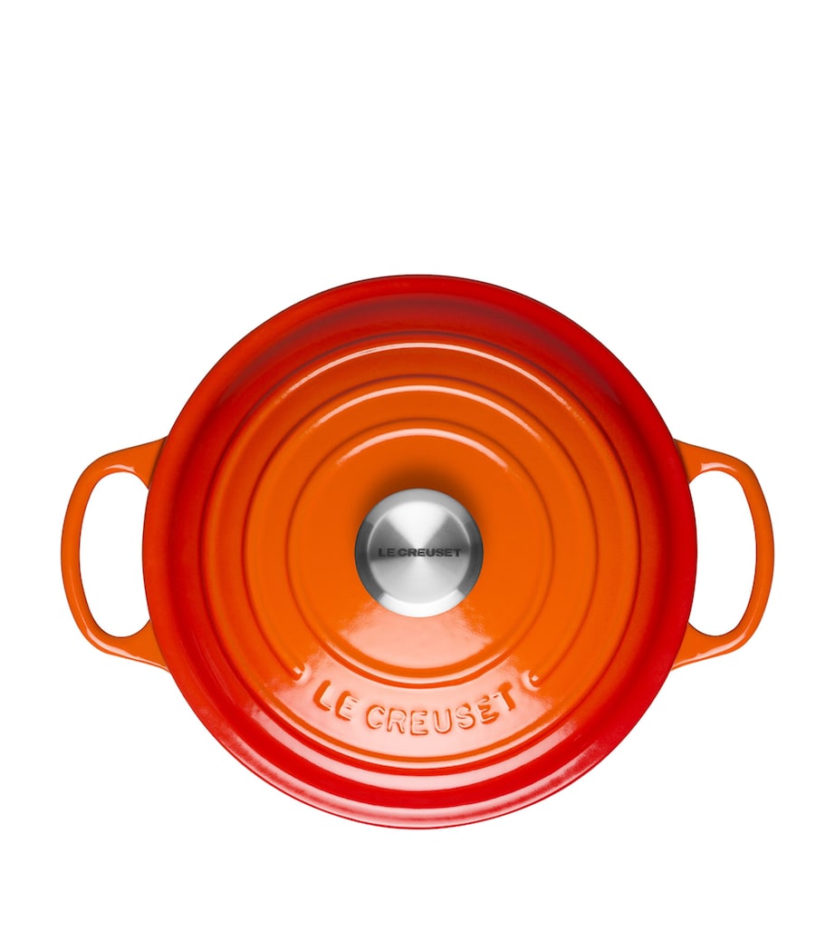 Le Creuset Cast Iron Round Casserole Dish (20cm)