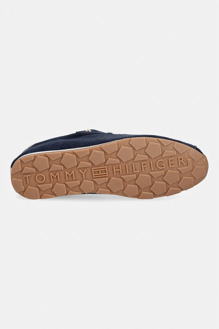 Tommy Hilfiger TH BELLA LOW RUNNER SUEDE kadın süet spor ayakkabı