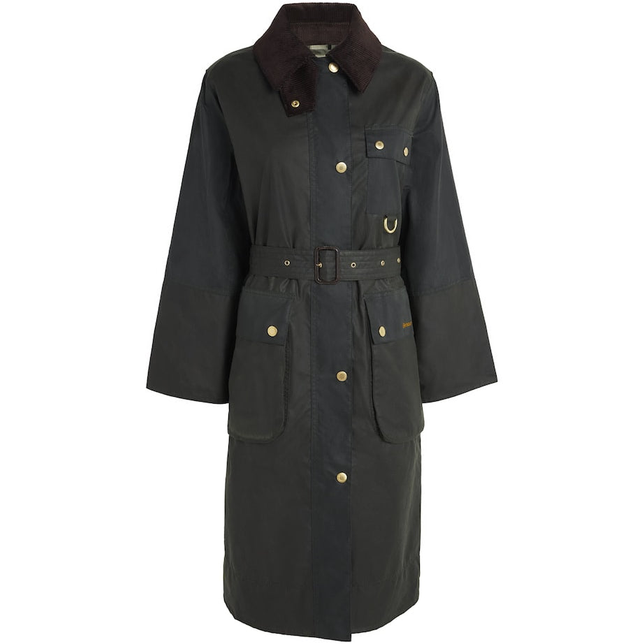 Barbour Green Milda Wax Jacket