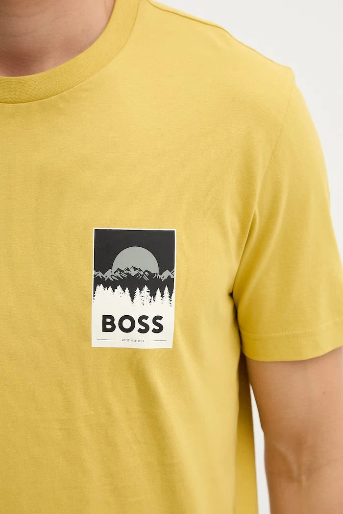 BOSS Orange Te_Plain Pamuklu Tişört