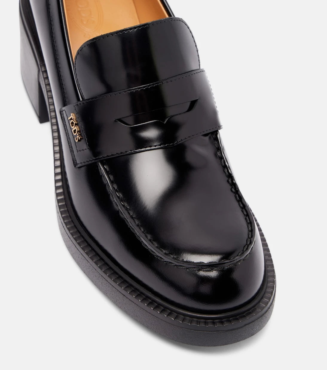 Tod's - Leather loafer pumps