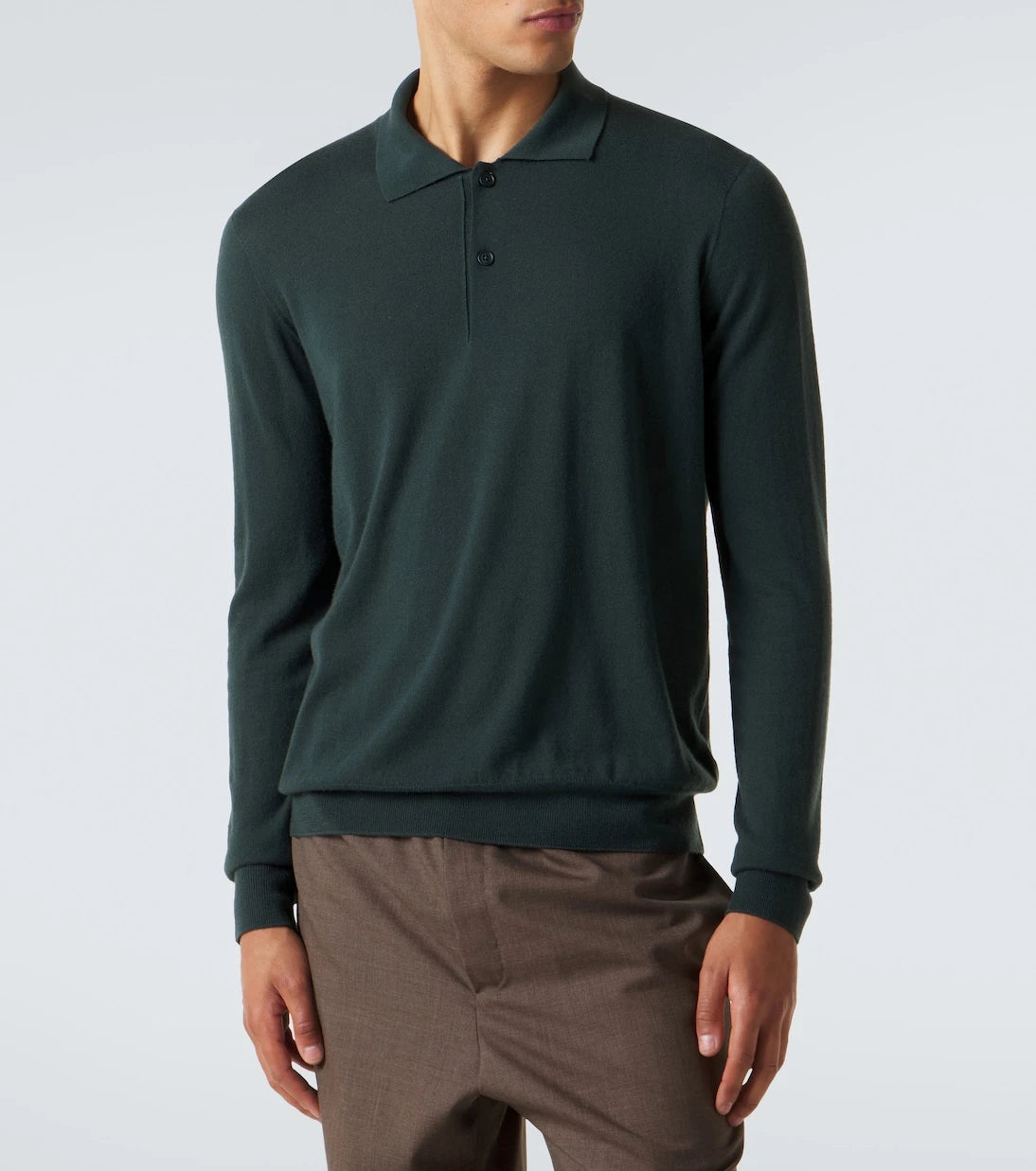 The Row - Selio cashmere polo sweater