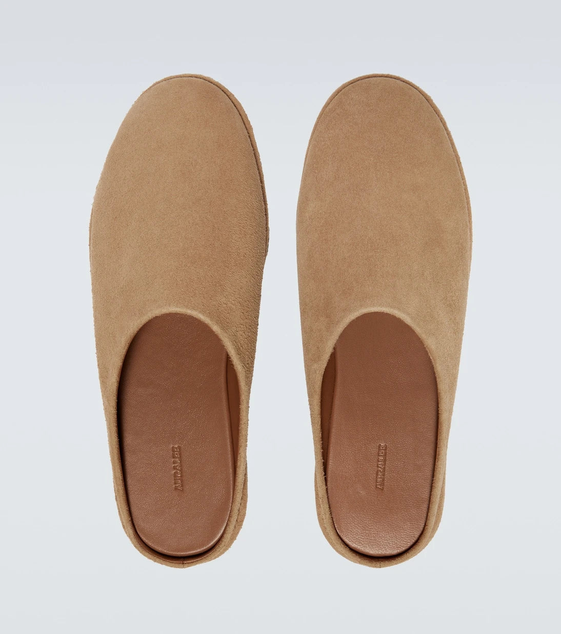 Auralee - Suede mules