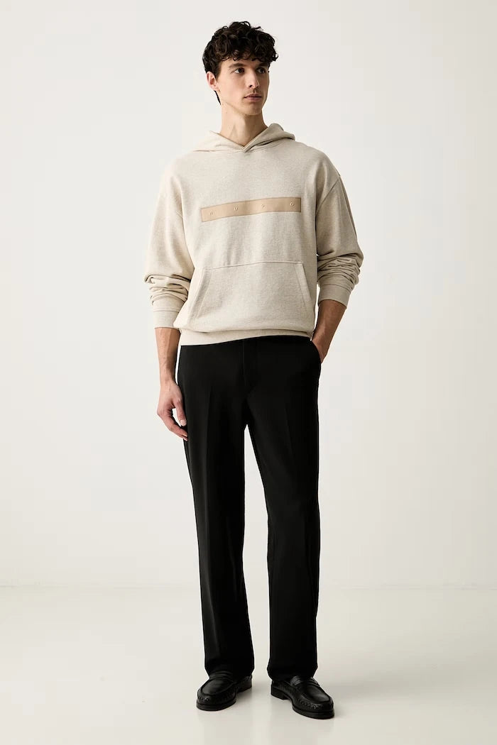 HUGO kapüşonlu erkek pamuklu sweatshirt Dalilong