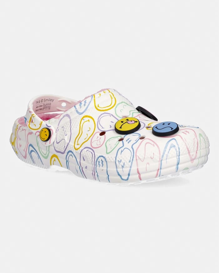 Crocs Smiley Classic Lined Clog