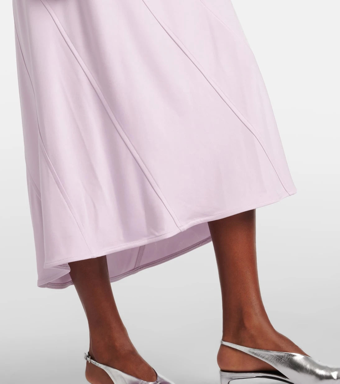 Jil Sander - Asymmetric midi dress