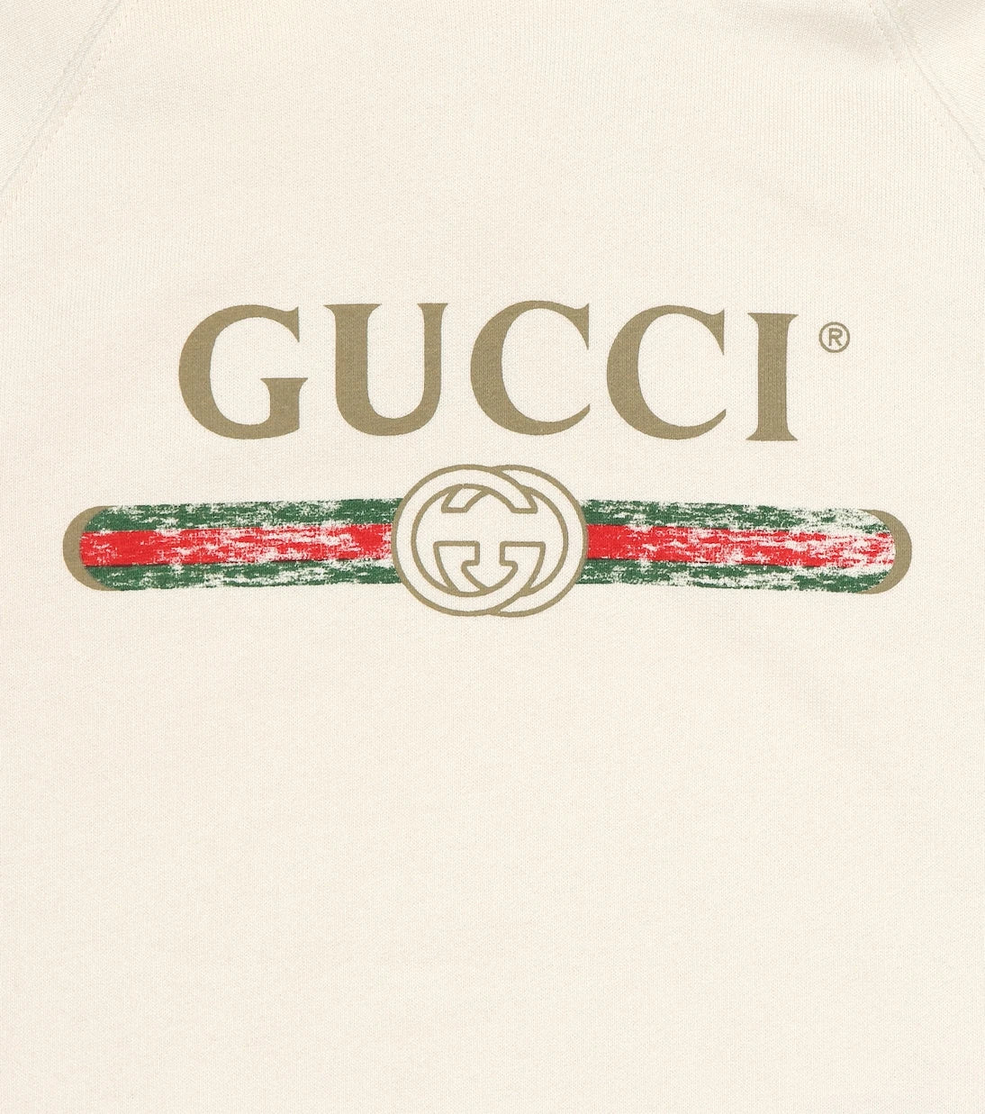 Gucci Kids - هودي قطني بشعار العلامة