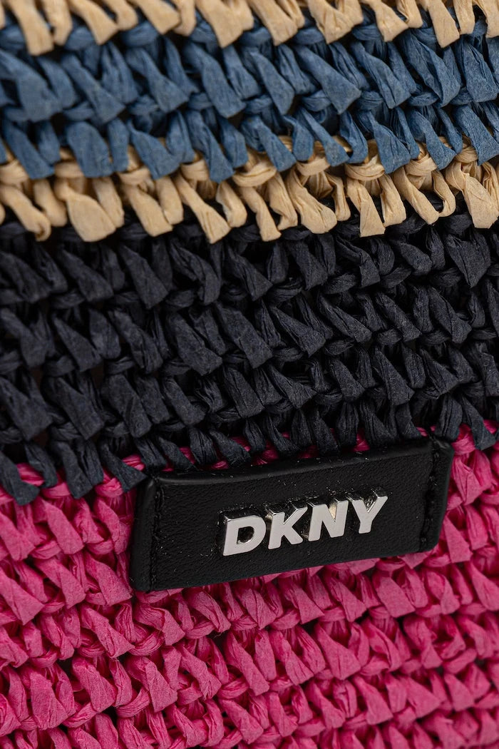 DKNY örgü kumaştan kadın alışveriş çantası PAULA