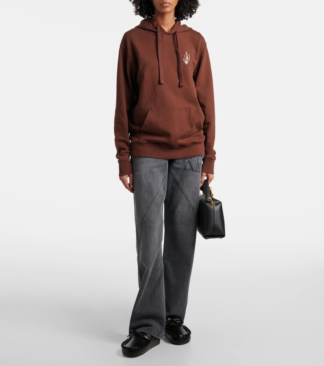 JW Anderson - Ruffled leather mules