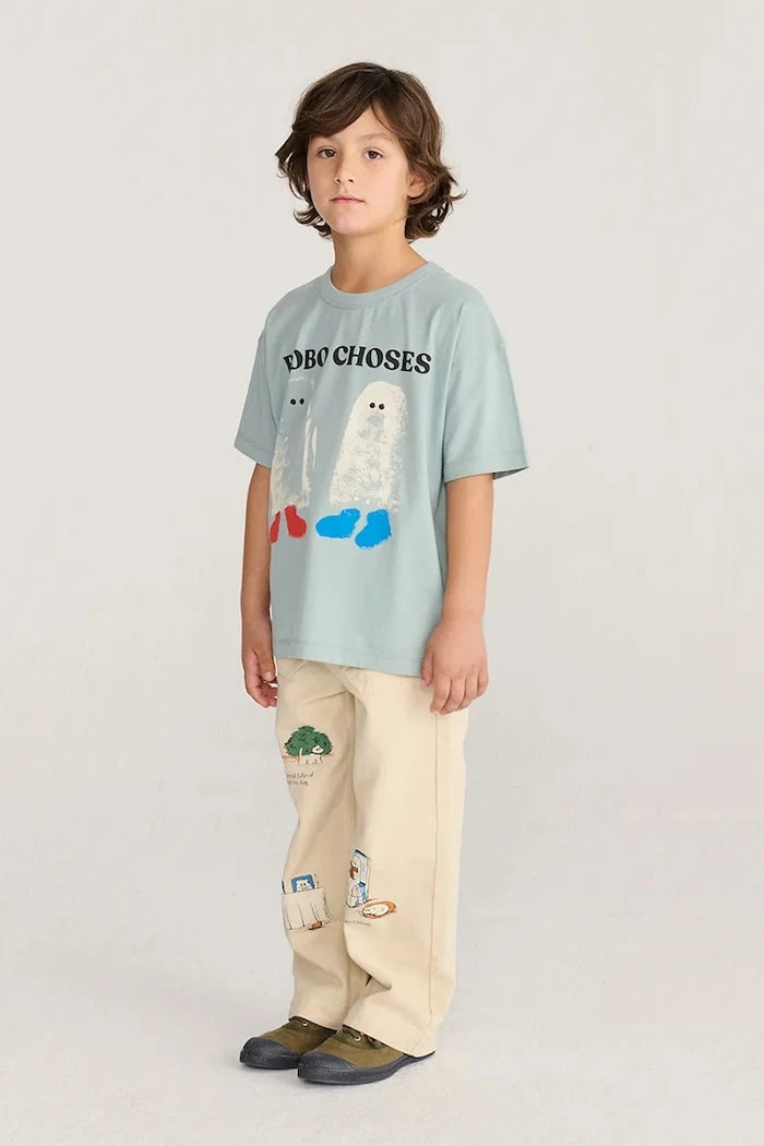 Bobo Choses Çocuk Pamuk Tişört Booty Ghosts