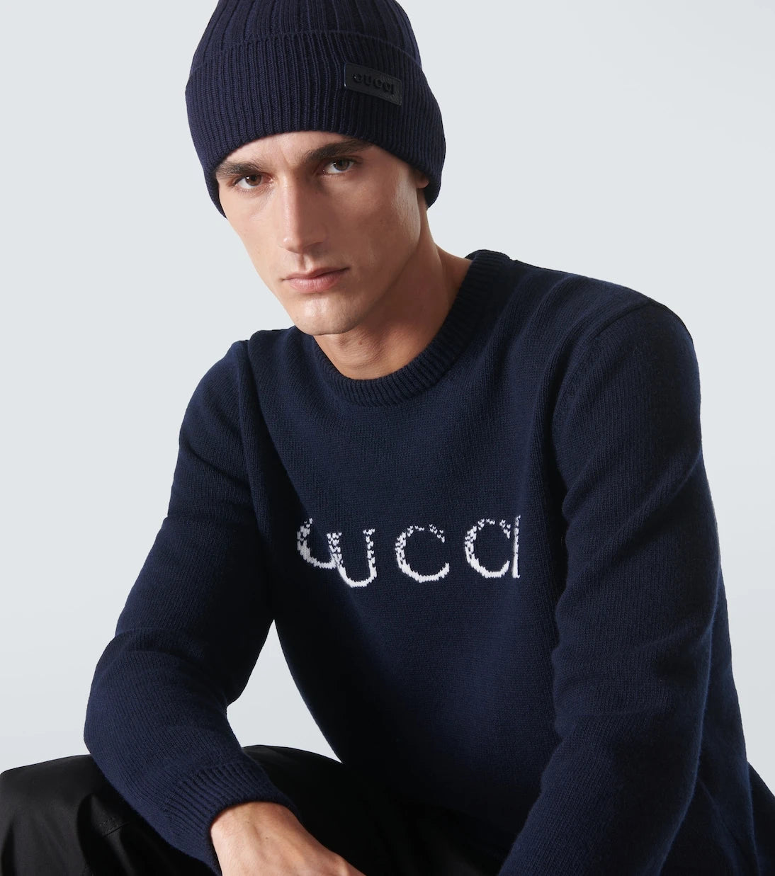 Gucci - Ribbed-knit wool beanie