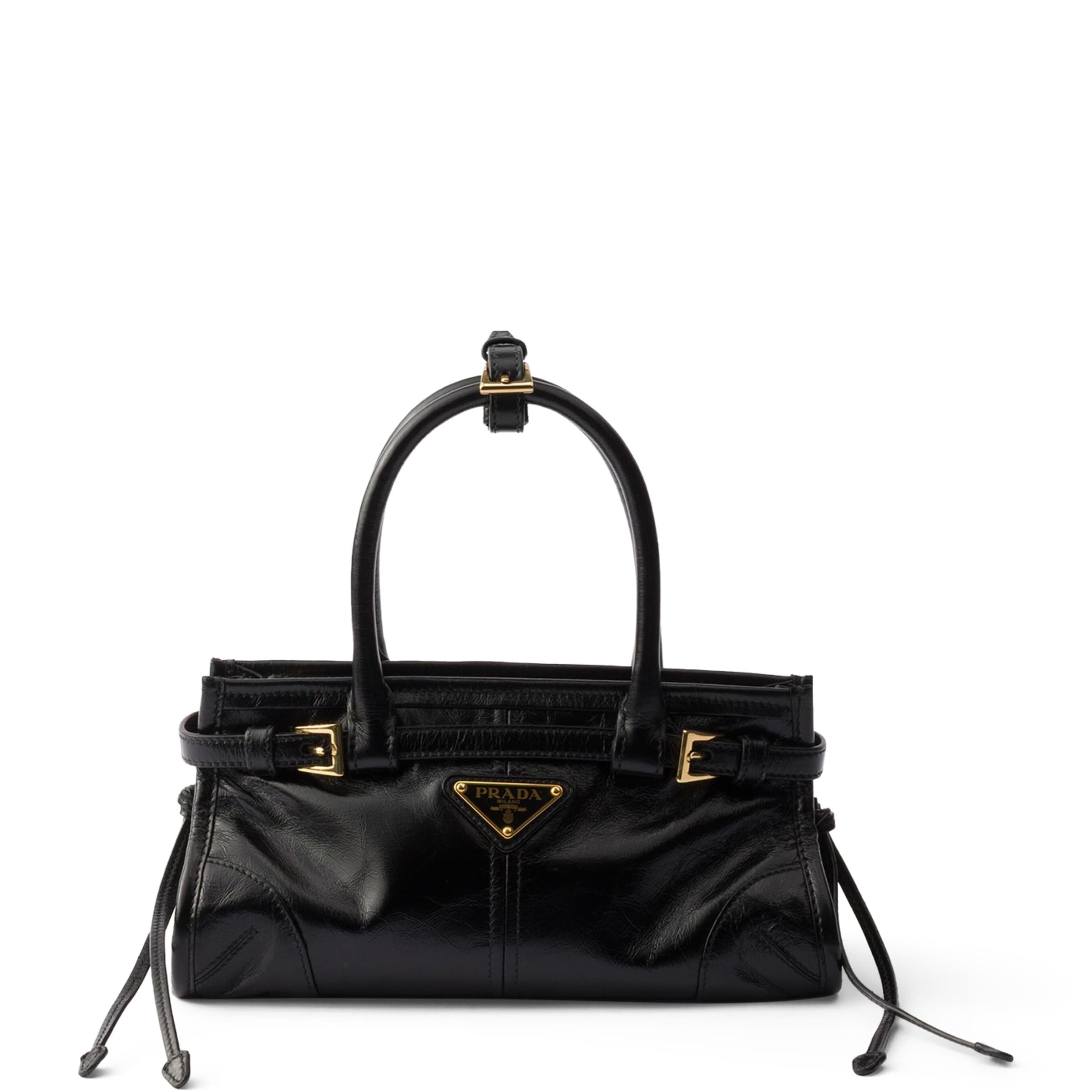 Mini Leather Bonnie Top-Handle Bag