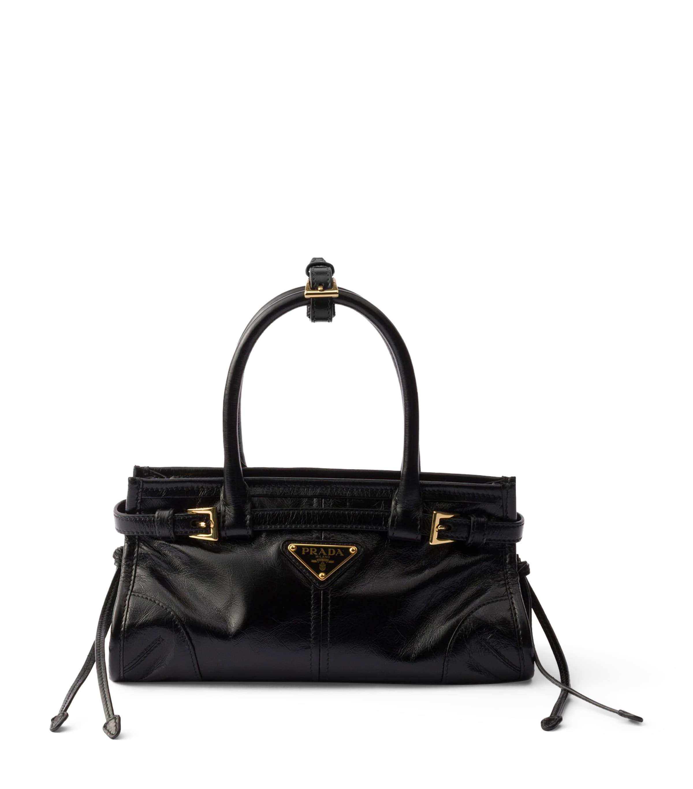 Mini Leather Bonnie Top-Handle Bag