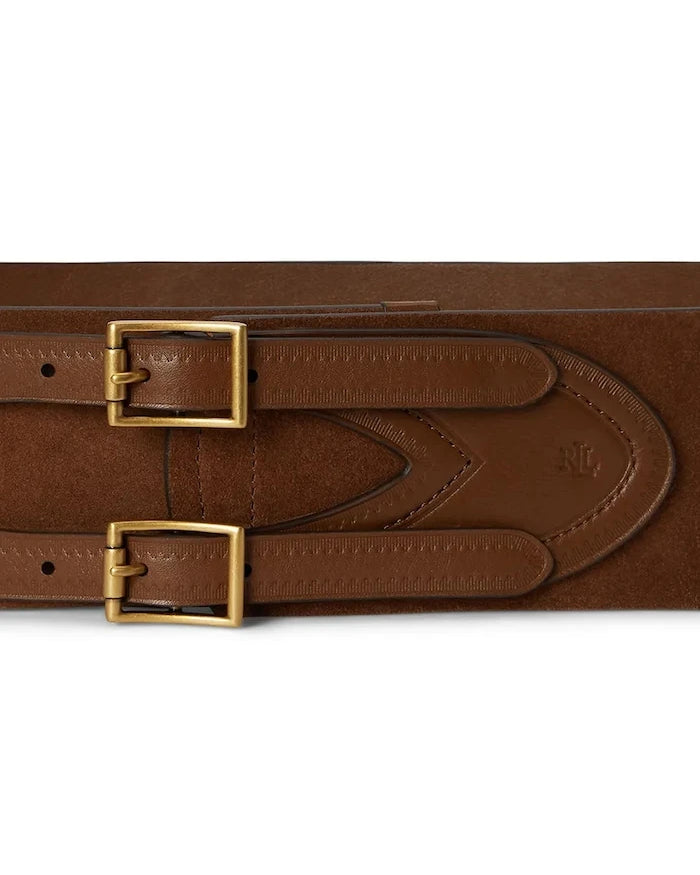 Lauren Ralph Lauren kadın deri kemer