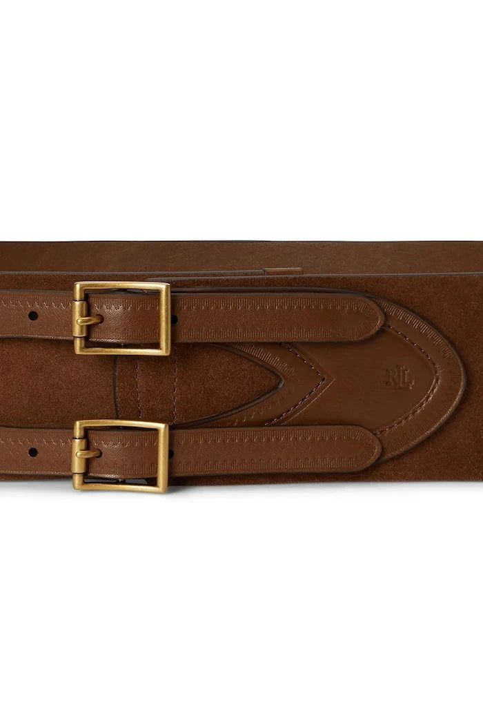 Lauren Ralph Lauren kadın deri kemer