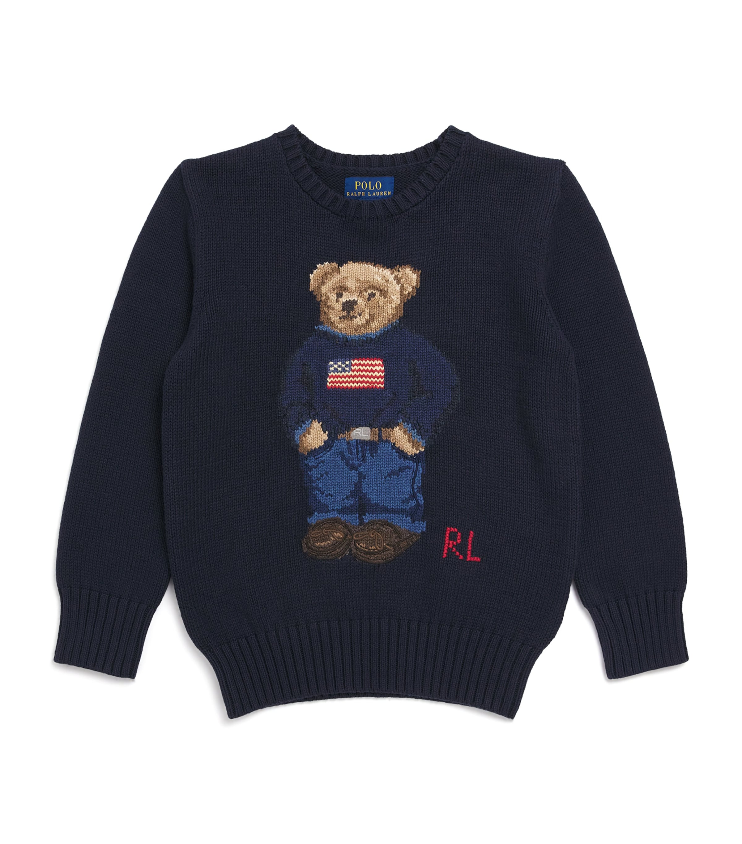 Ralph Lauren Kids Cotton Polo Bear Sweater (2-7 Years)