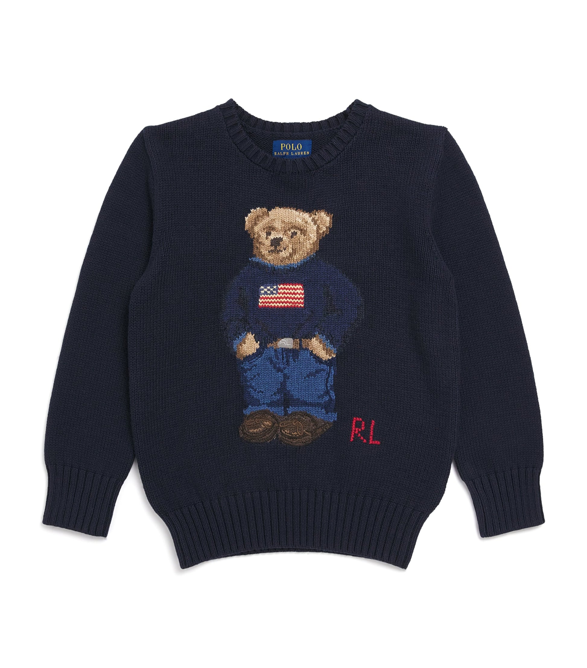 Ralph Lauren Kids Cotton Polo Bear Sweater (2-7 Years)