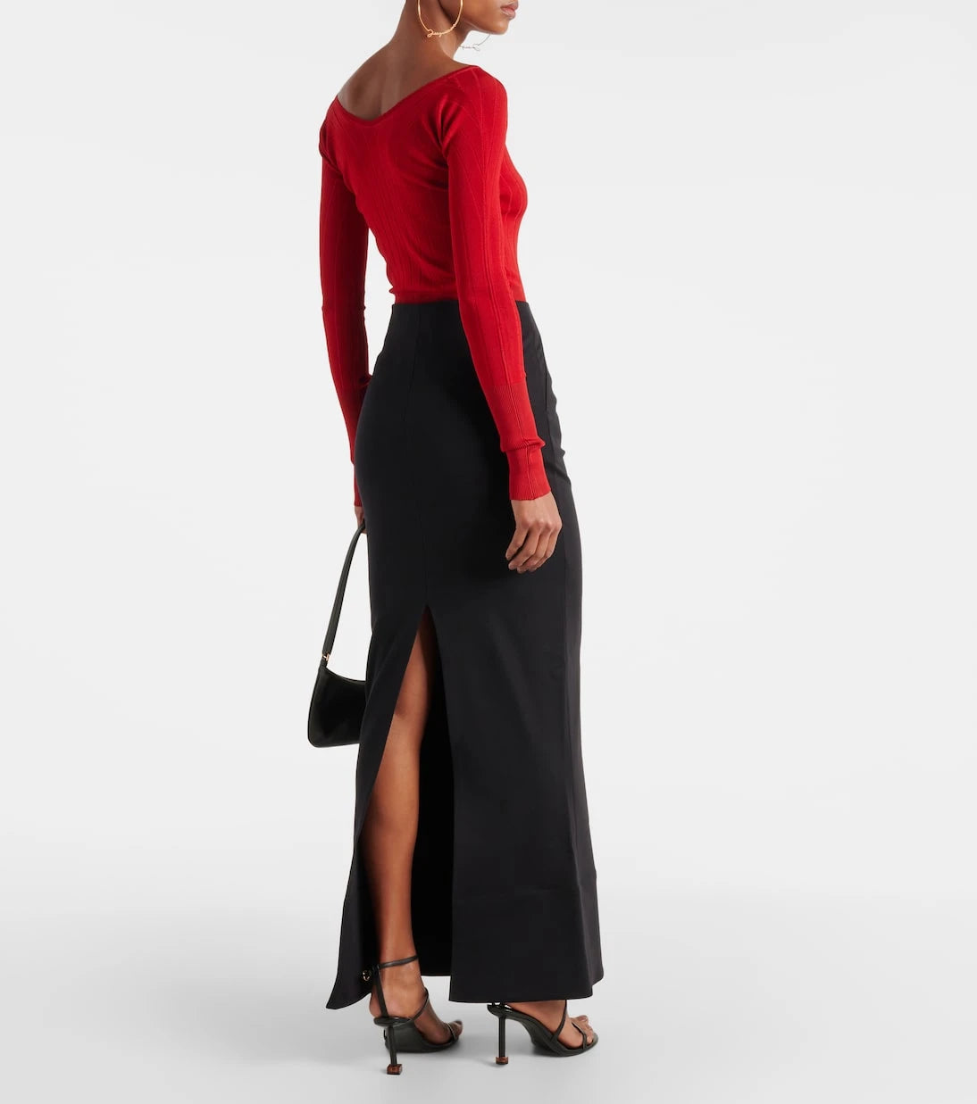 Jacquemus - La jupe Escala knitted maxi skirt