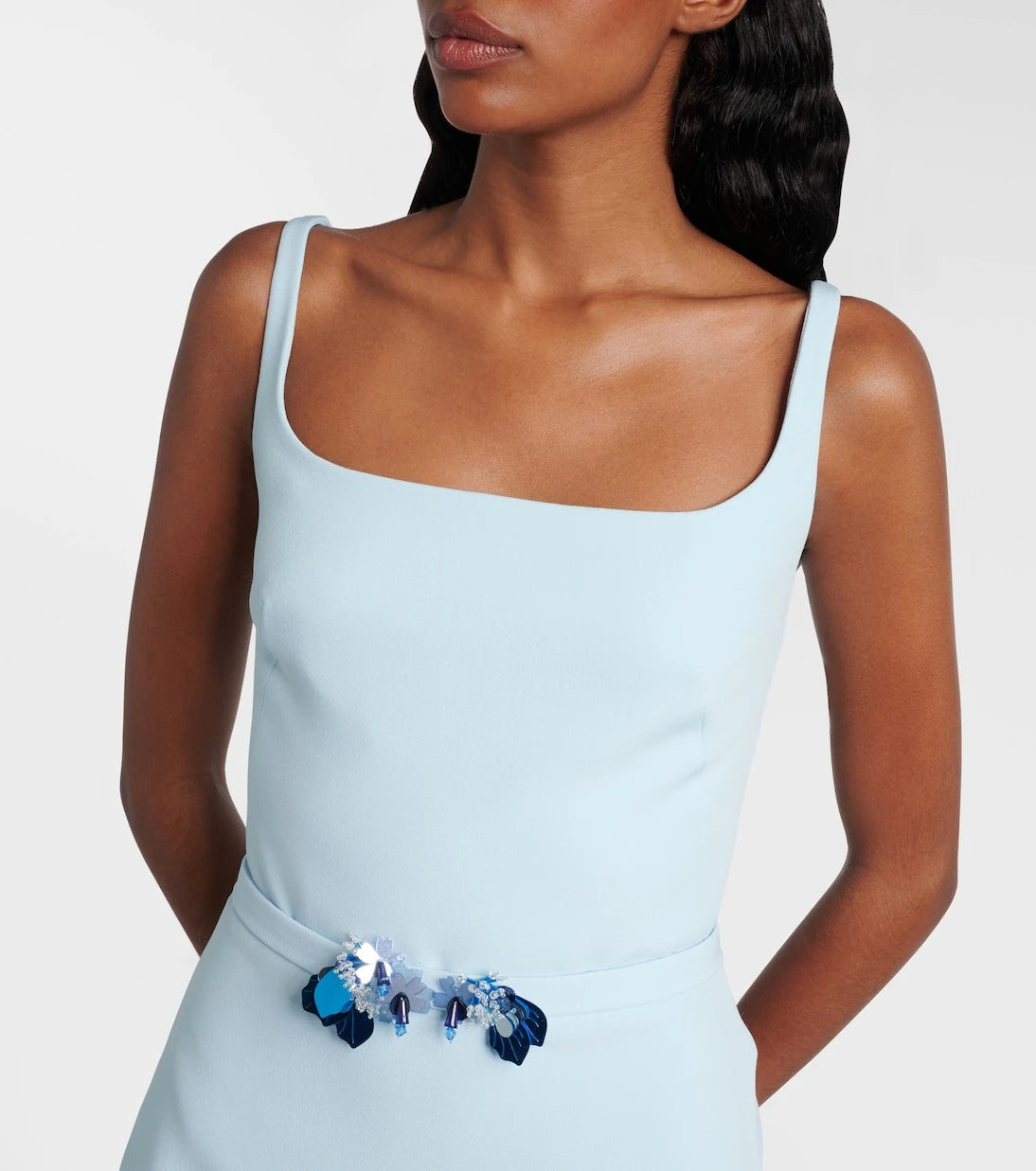 Safiyaa - Kristena draped embellished gown