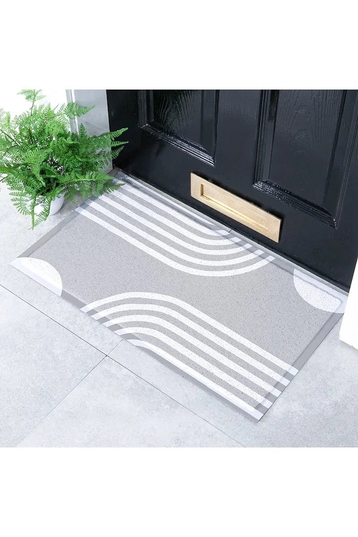 Изтривалка Artsy Doormats Grey Abstract Line 70 x 40cm