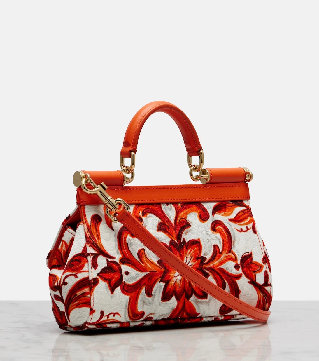 Dolce&Gabbana - Sicily Mini embellished top-handle bag