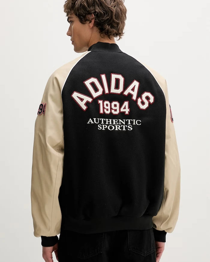 Yünlü bomber ceket adidas Originals