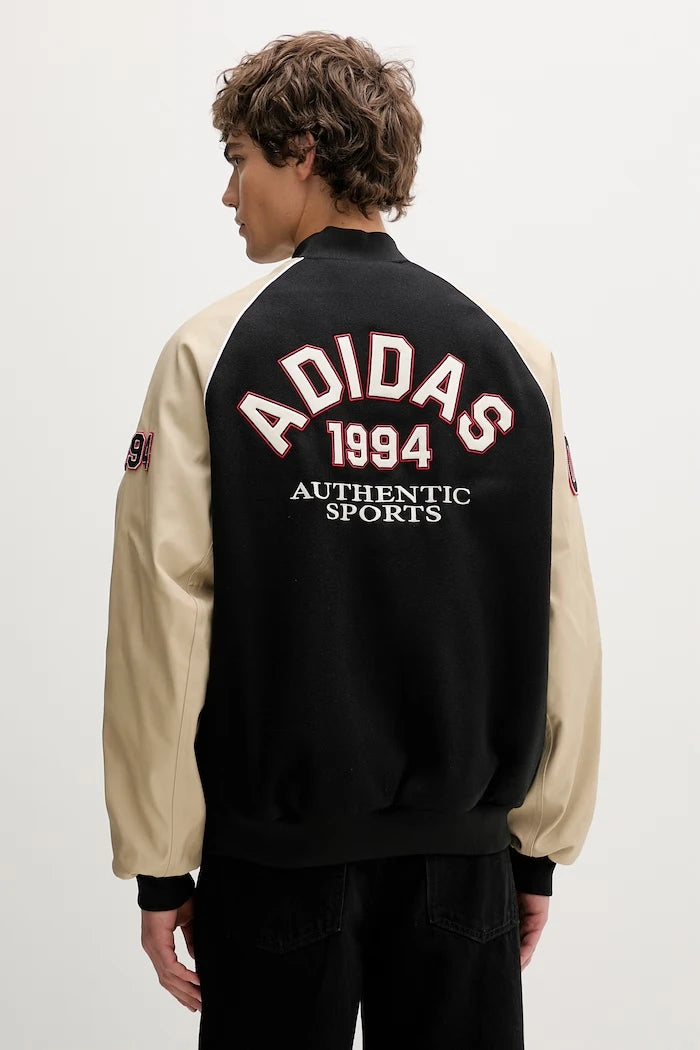 Yünlü bomber ceket adidas Originals