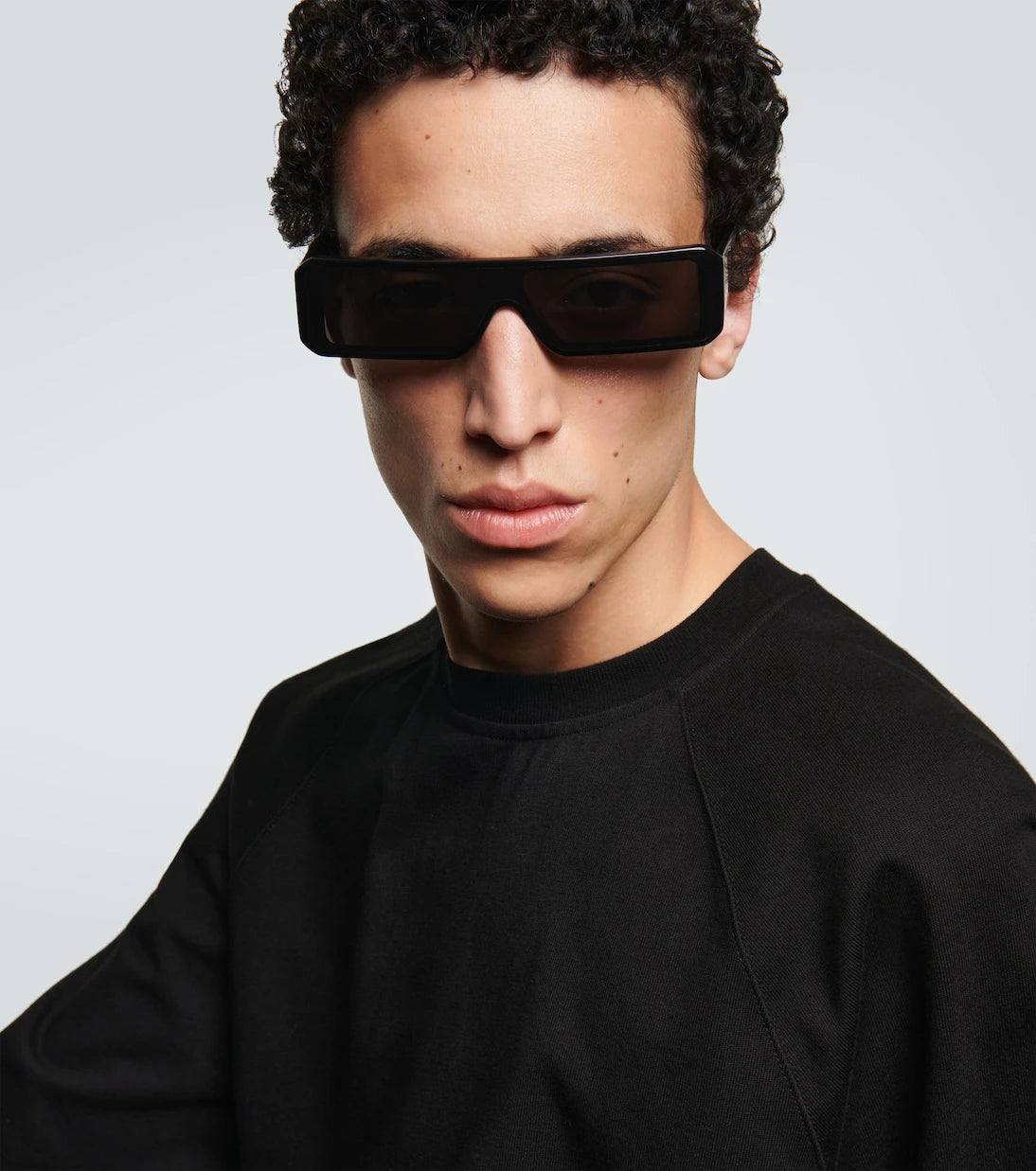 Rick Owens - Gethsemane rectangular sunglasses