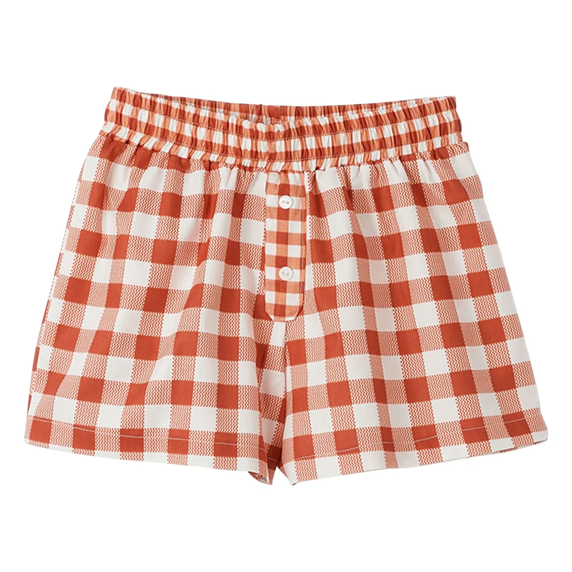 Fabula - Vichy shorts | Red