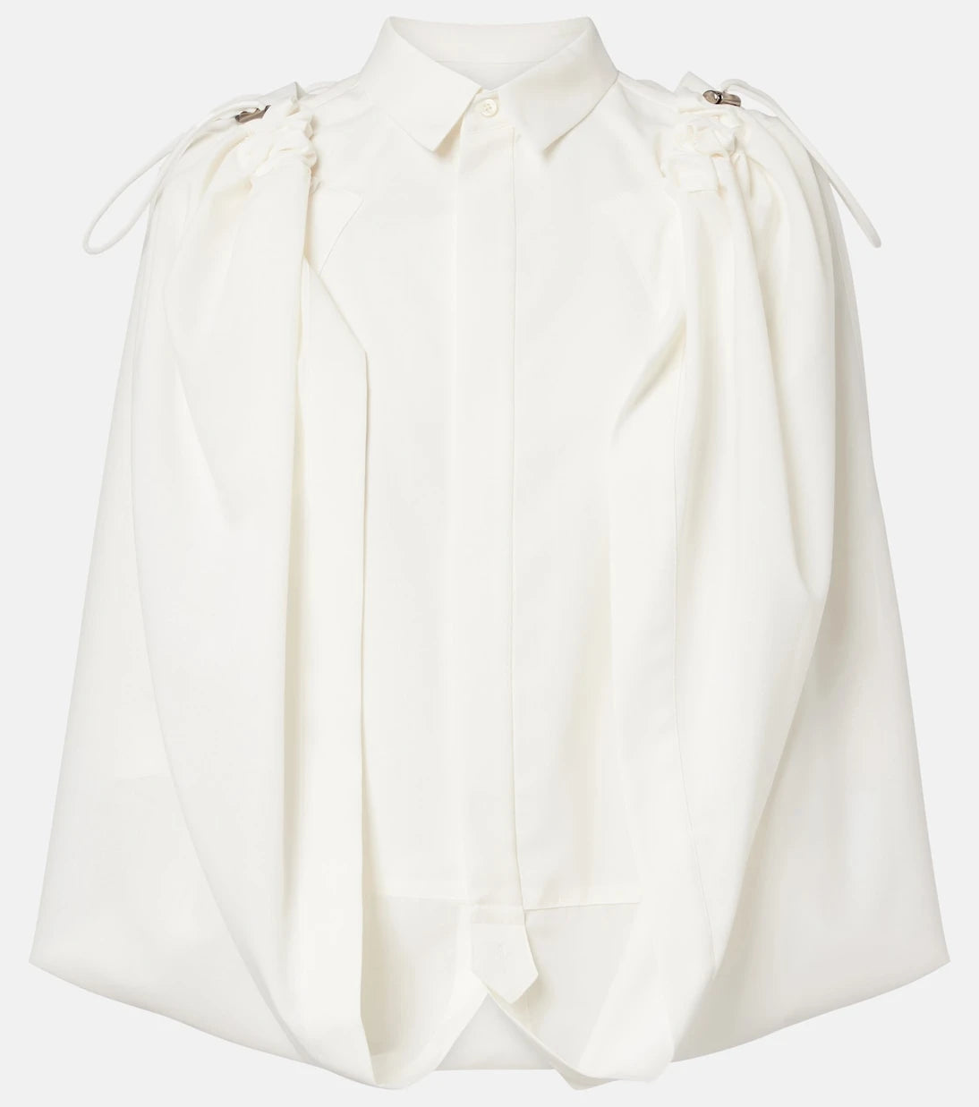 Sacai - قميص بكسرات