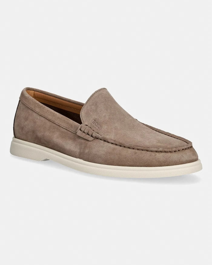 BOSS Erkek Süet Loafer Sienne