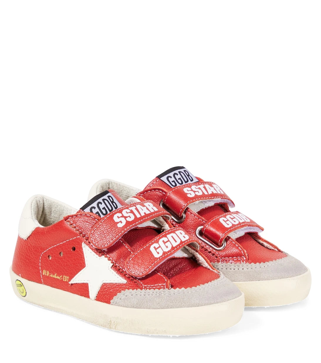 Golden Goose Kids - حذاء سنيكرز جلدي أولد سكول