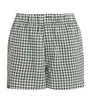 Green Linen The Boxer Shorts